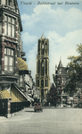 890 Gezicht op de Mariaplaats te Utrecht met op de achtergrond de Domtoren.